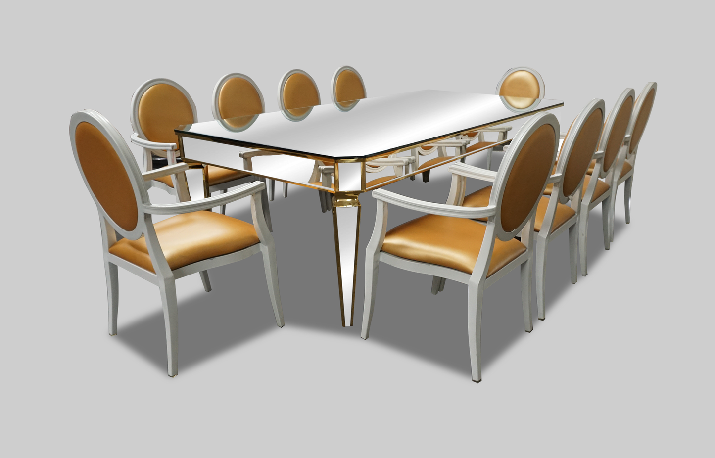 Mirage Mirror Dining Setup Package