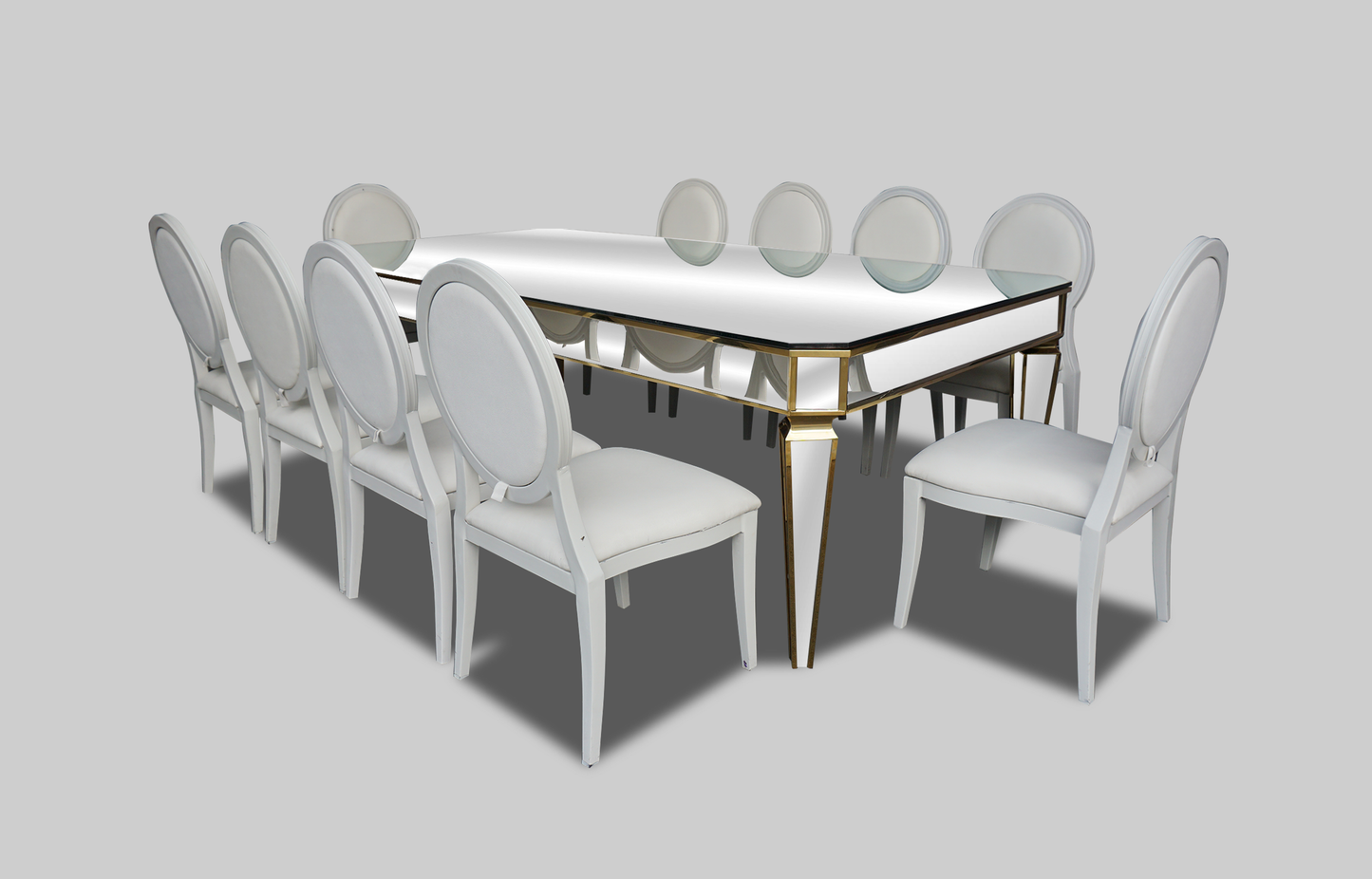 Mirage Mirror Dining Setup Package