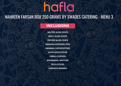 Namkeen Farsan Box by Swades Catering