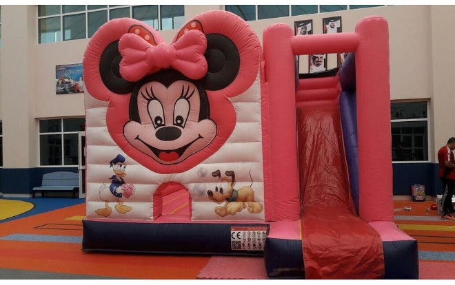 Minnie Combo Bouncy Castle Dubai