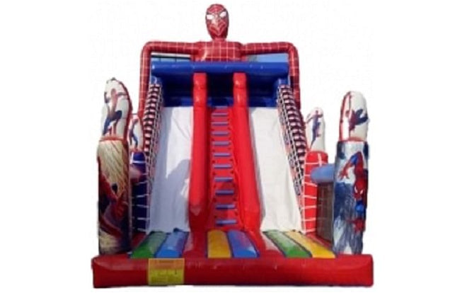 Spiderman Bouncy Castle with Slide Dubai