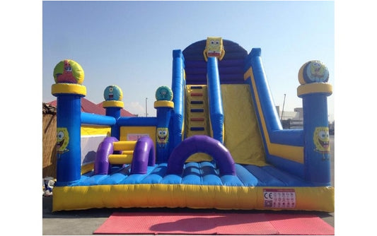 Spongebob Yellow & Blue Slide Dubai