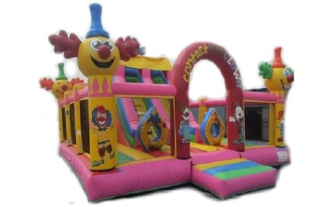 Clown Combo Bouncy Castle Dubai