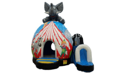 Elephant Big Size Bouncy Combo Dubai