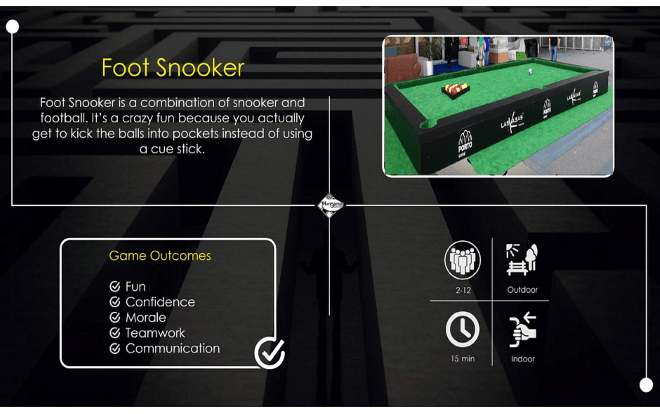 Foot Snooker Dubai