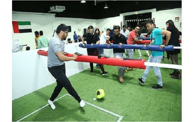 Human Foosball Dubai