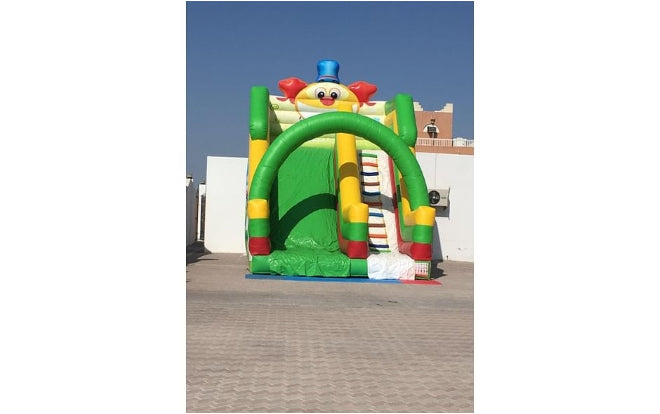 Clown Inflatable Slide Dubai