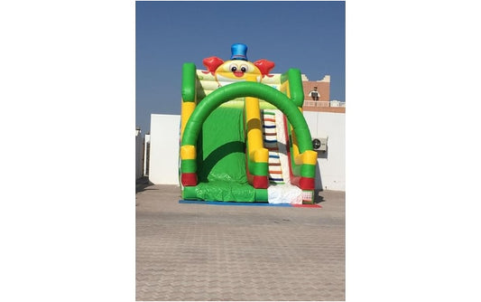 Clown Inflatable Slide Dubai