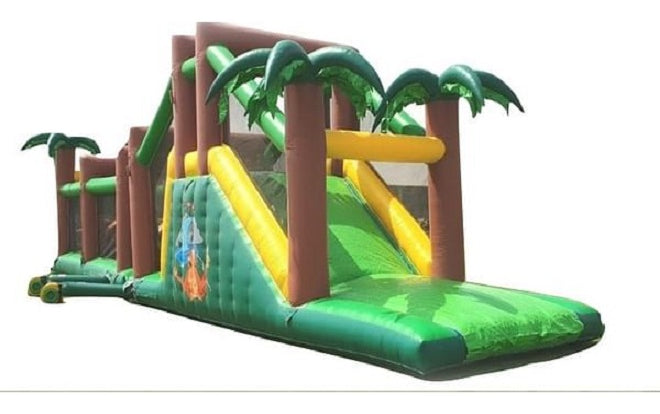 Jungle Hurdle Inflatable Bouncy Dubai