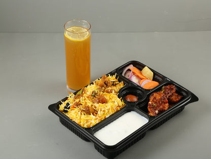 Biryani Combo Meal Box by Bombe Chulli