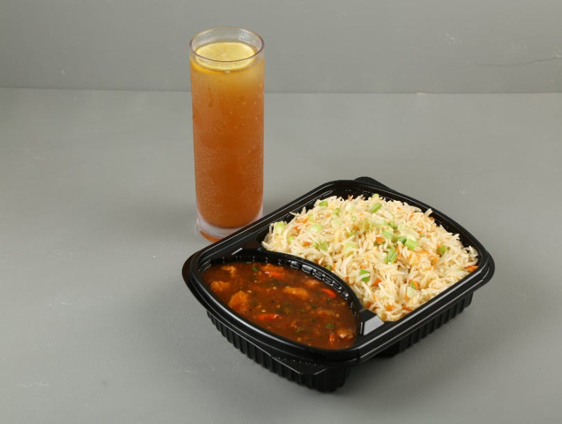 Fried Rice Special Combo Meal Box by Bombe Chulli
