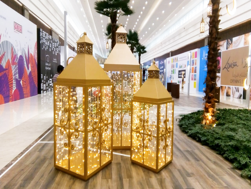 Arabic Lantern Lighting Monthly Installation