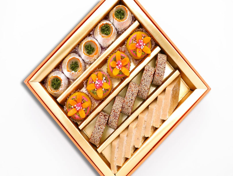 Premium Mix Sweets Box by Swades Catering
