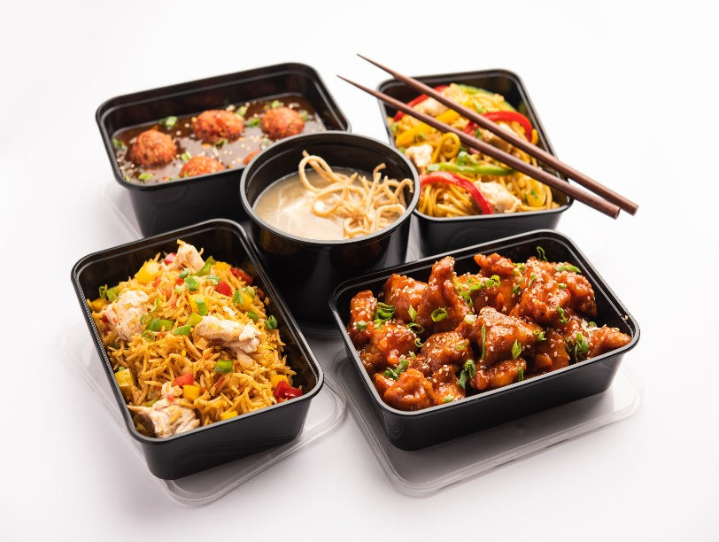 Indo-Chinese Corporate Lunch Box by Yalla Momos